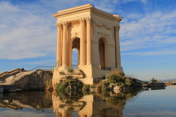 Fototapeta na wymiar Château d'eau du Pêyrou à Montpellier, France