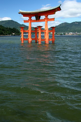 Miyajima Gate - Itsukushima Shrine, Miyajima, Japan