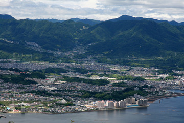 Fototapeta na wymiar Landscape - Mt Misen, Miyajima, Japan