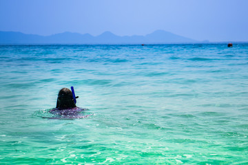 Snorkling in Krabi, Thailand