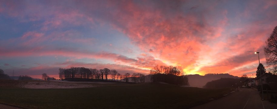 Ciel de feu