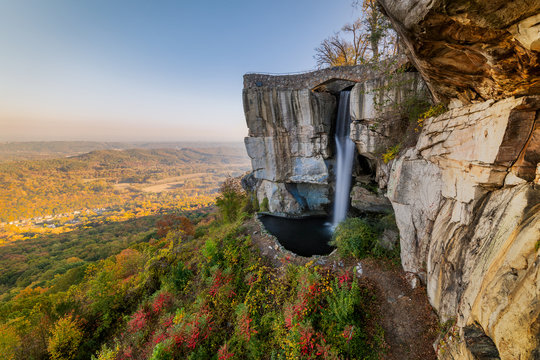 Fototapeta High Falls at Lookout Mountain near Chattanooga, Tennessee