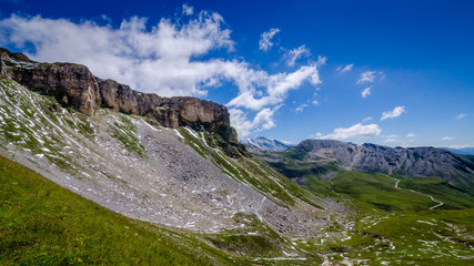 Obraz premium Strada sul Grossglockner in Austria 