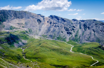 Fototapeta premium Strada sul Grossglockner in Austria 