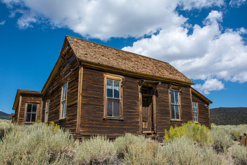 House in Bodie Ghost Town, a California State Park