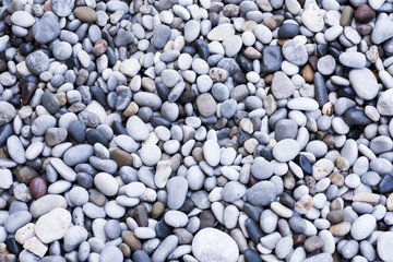 texture of pebbles and different colored stones