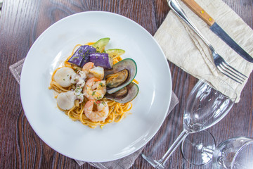 seafood risotto