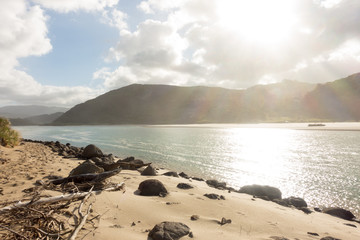 Waimamaku Bucht Neuseeland