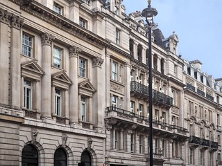 Obraz premium Baroque style apartment buildings, London