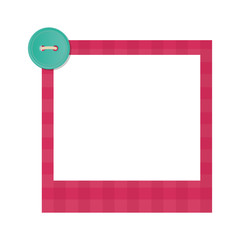 Cute frame decoration icon vector illustration graphic design