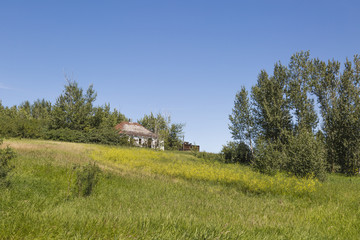 Old Abandoned Farm House