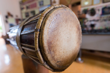Cham tradition drum at Vietnam - Otc 08 2016