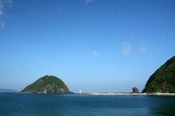 Fototapeta premium Tokashiki Island, Okinawa, Japan