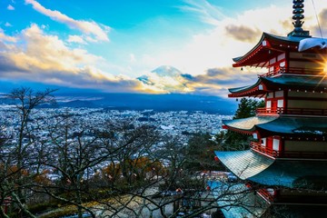 Fototapeta premium Pagoda view