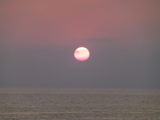 Obraz premium Coucher de soleil sur l'Océan