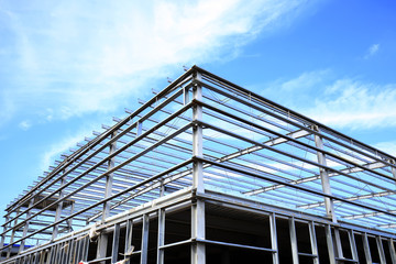 Fototapeta premium The steel structure