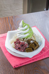 ice cream dessert