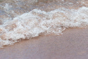 Fototapeta na wymiar Sand under water as a background