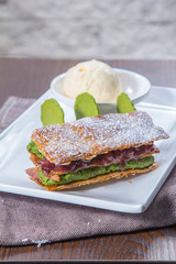 green tea dessert