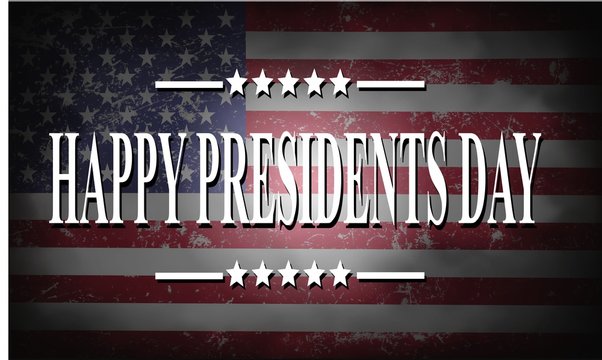 Presidents day background 