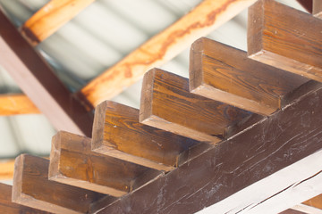 wooden beams as background