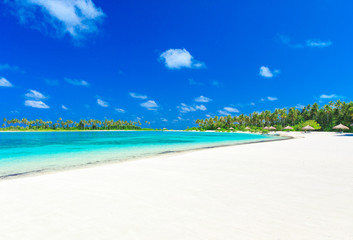 tropical beach in Maldives