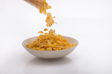 corn-flakes background 