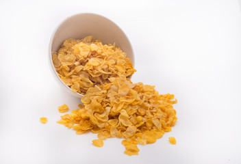 corn-flakes background 
