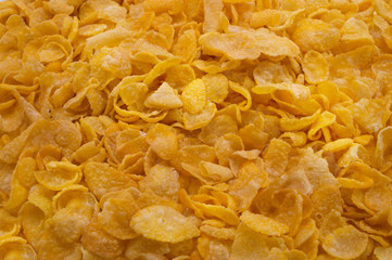 corn-flakes background 