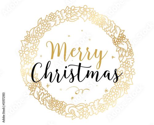 Merry christmas holiday greeting vector 134832 vector art at vecteezy "Merry Christmas vector typography, background design" Stock image and