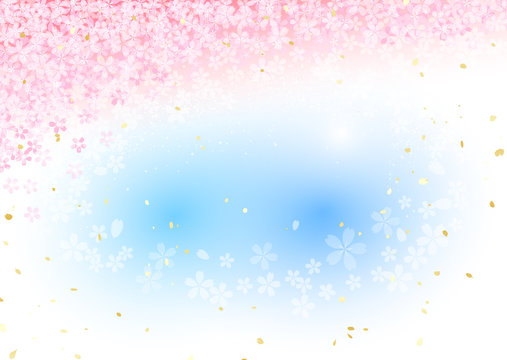 さくら　青空 