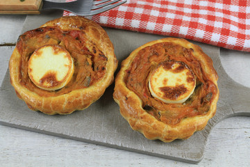 feuilleté au chèvre 19122016