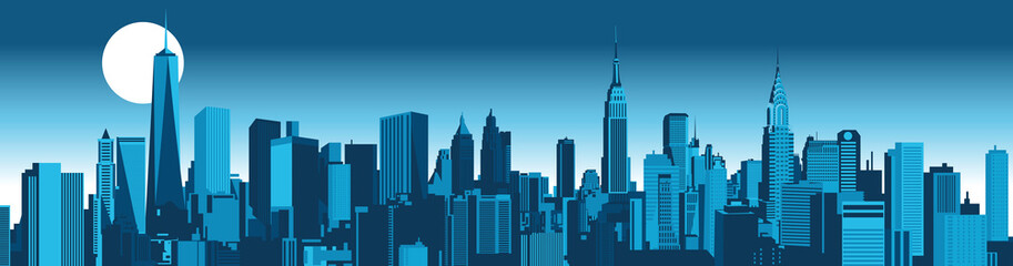 New York City skyline - 131179321