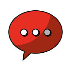 speech buble isolated icon vector illustration design