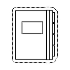 folder documents isolated icon vector illustration design