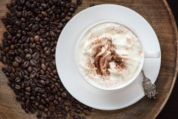 Kaffee mit Sahne