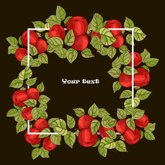 Background for a card