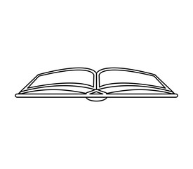 text book library isolated icon vector illustration design