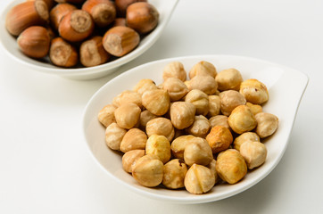 Nocciole, fuoco selettivo