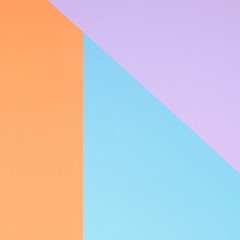 Pastel colors background - Minimal design top view