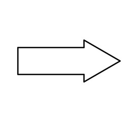 arrow index isolated icon vector illustration design