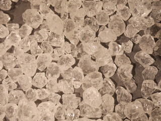 crystals clear white 