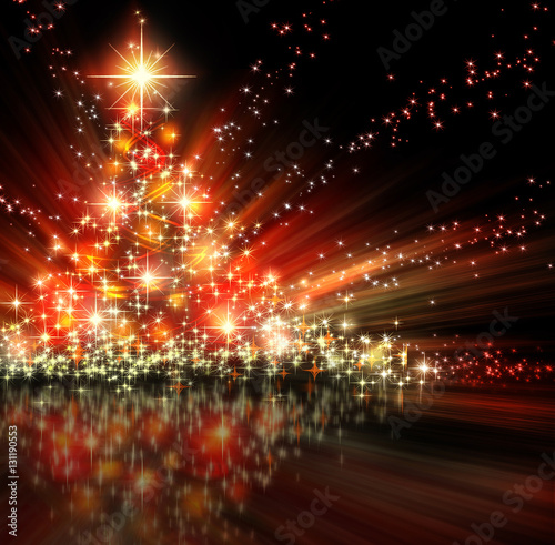 &quot;Christmas red Tree background&quot; Stockfotos und lizenzfreie Bilder auf