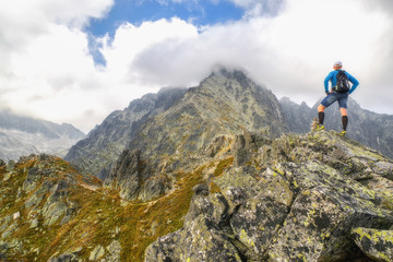 Hiking in mountains, Slovakia