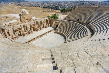 The Roman Theater of Jerash