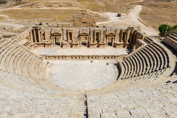 The Roman Theater of Jerash