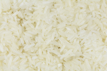 Steam cooked rice texture