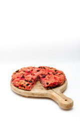 Drunk cake is a dessert from Elba island