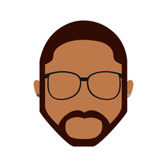 young man avatar character vector illustration design