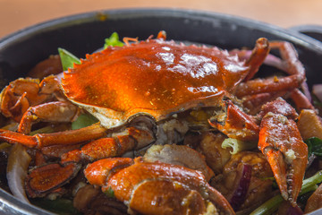 crab hot pot